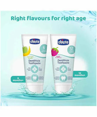 Chicco Dentifricio Toothpaste Strawberry Flavour