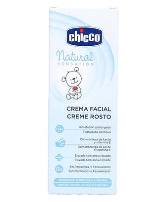 Chicco Face Cream Natural Sensation