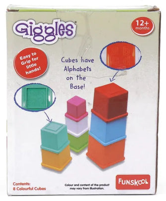 Stacking Cubes - By Funskool Giggles