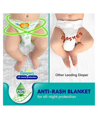 Pampers All round Protection Diapers Anti Rash Blanket