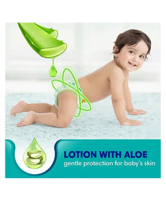 Pampers All round Protection Diapers Lotion with Aloe