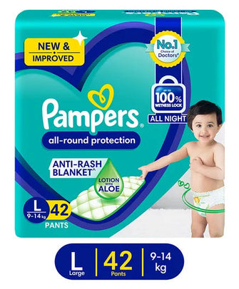 Pampers All round Protection Large Pant Style