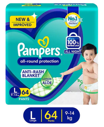 Pampers All round Protection Large Pant Style