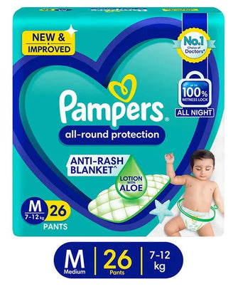 Pampers All round Protection Medium Pant Style