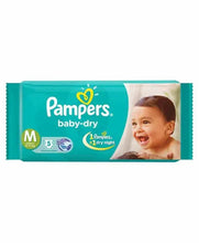 Pampers Baby Dry Diapers Medium Taped Diapers