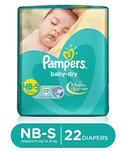 Pampers Baby Dry Diapers New Born Taped Diapers